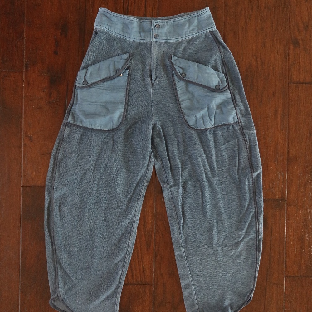 FP Movement by Free People Dark-Wash Corduroy Barrel Pants